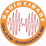 Ouça a rádio Rádio Cidade Diamantina 104.9 FM online grátis