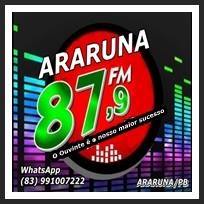 Ouça a rádio RÃDIO COMUNITÃRIA ARARUNA FM 87,9 online grátis