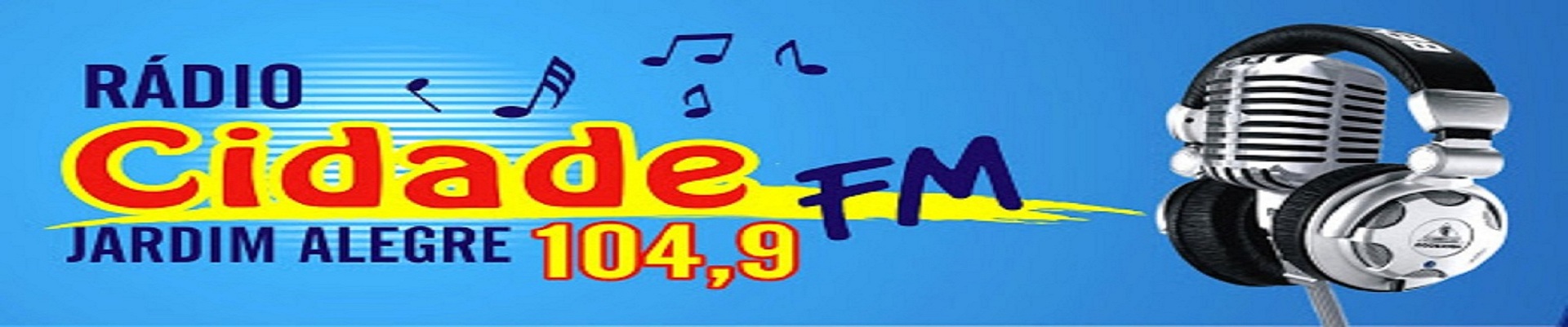 Ouça a rádio Rádio Cidade Jardim Alegre 104.9 FM online grátis