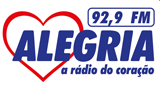 Ouça a rádio Alegria 92.9 FM online grátis