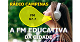 Ouça a rádio Rádio Campinas FM online grátis