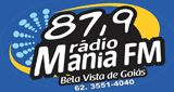 Ouça a rádio Rádio Mania Bv 87.9 FM online grátis