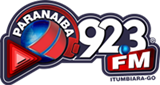 Ouvir rádio online - Rádio Paranaíba 92.3 FM